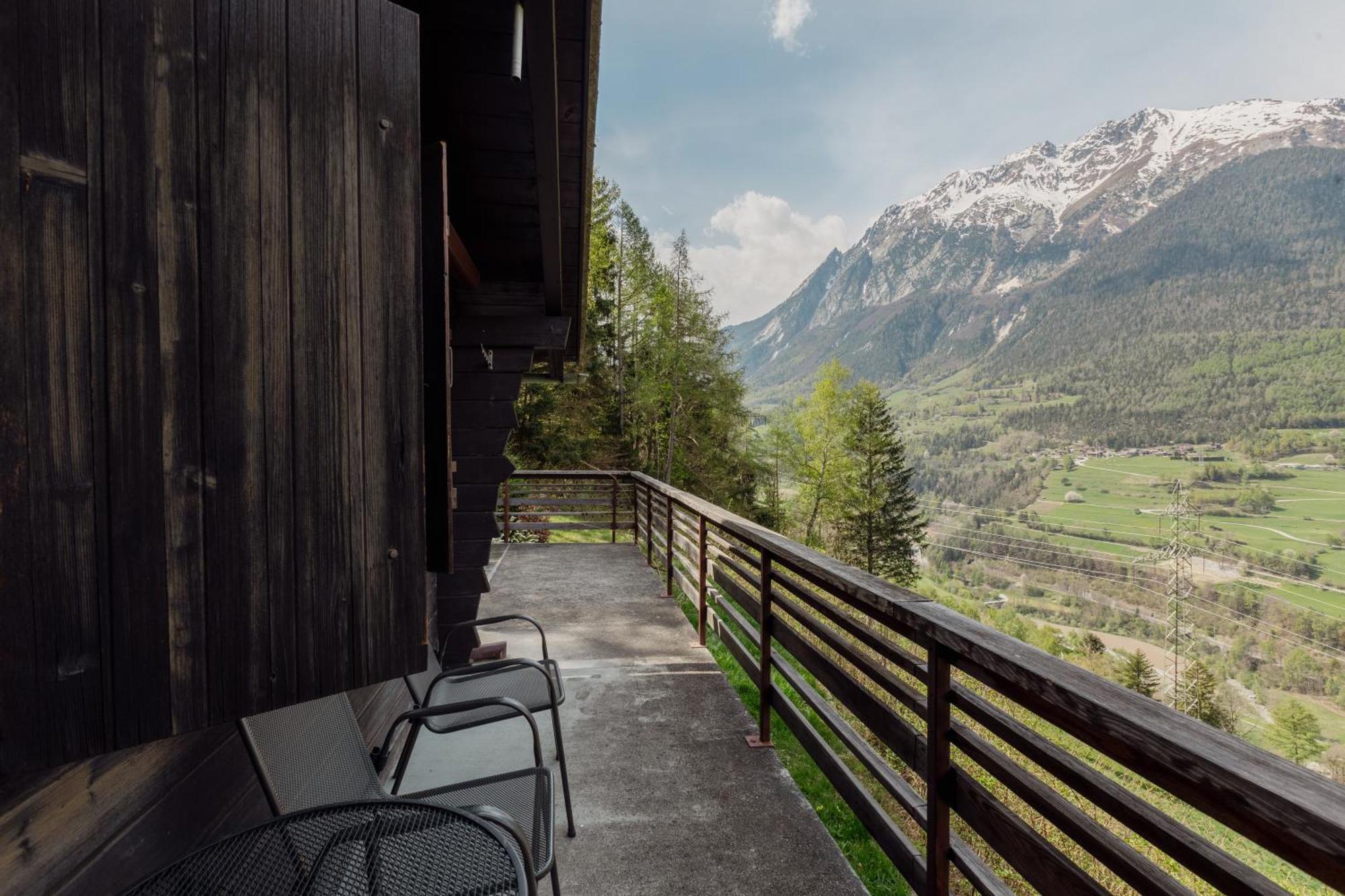 Dans La Montagne Proche De Verbier
