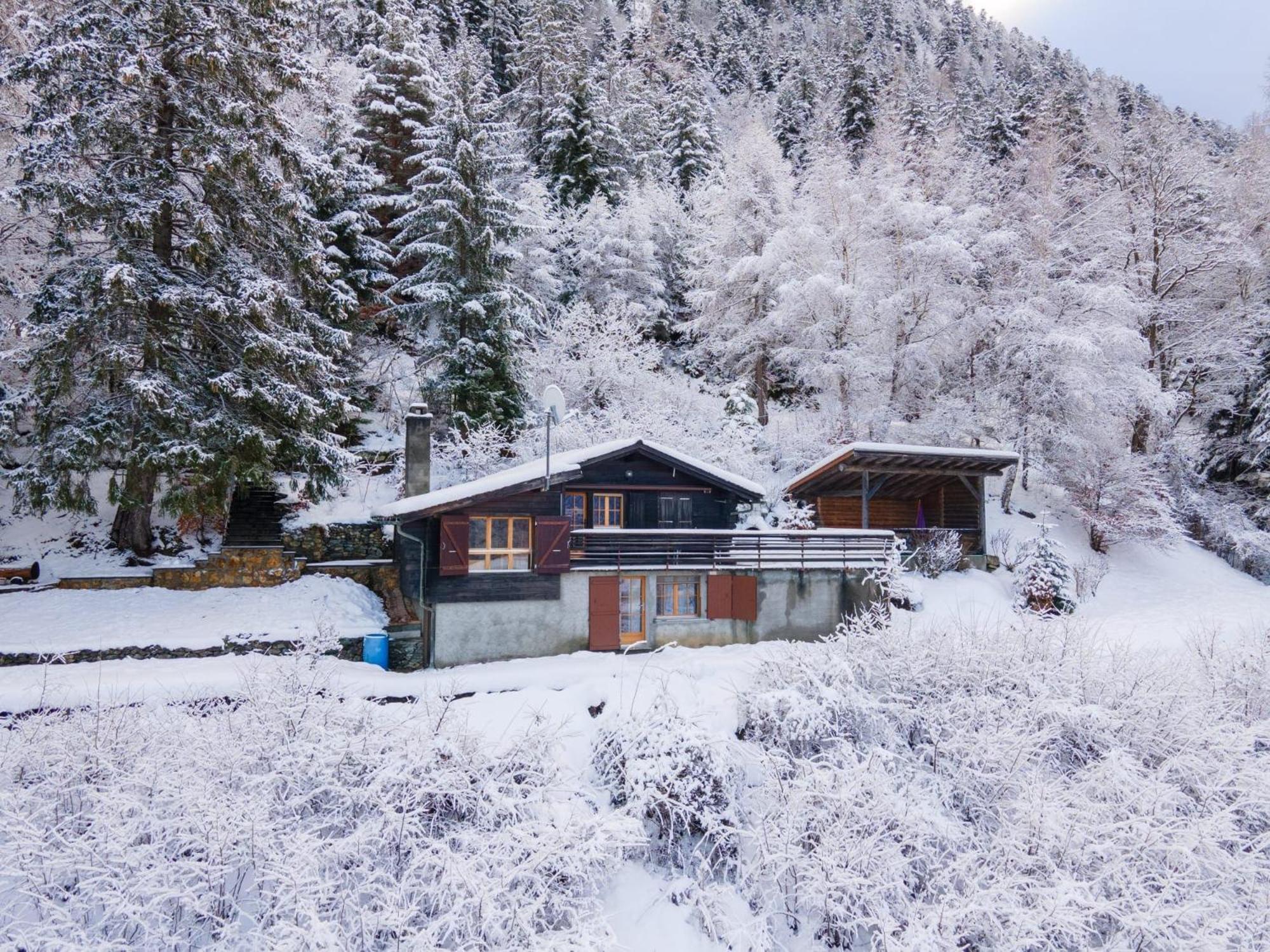 Dans La Montagne Proche De Verbier * Sembrancher